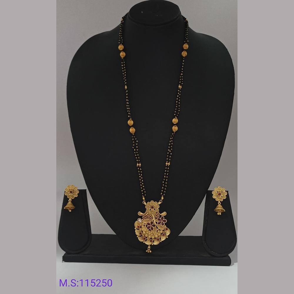 Padmawati Bangles Copper Traditional Mangalsutra Set For Women - PBACC84