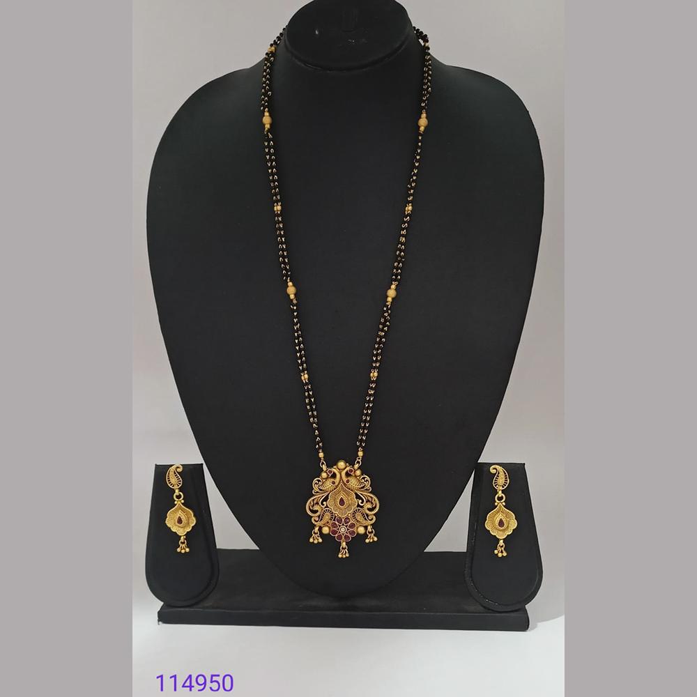 Padmawati Bangles Copper Traditional Mangalsutra Set For Women - PBACC85