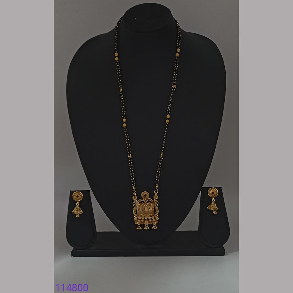 Padmawati Bangles Copper Traditional Mangalsutra Set For Women - PBACC86