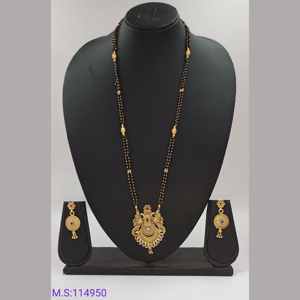 Padmawati Bangles Copper Traditional Mangalsutra Set For Women - PBACC87