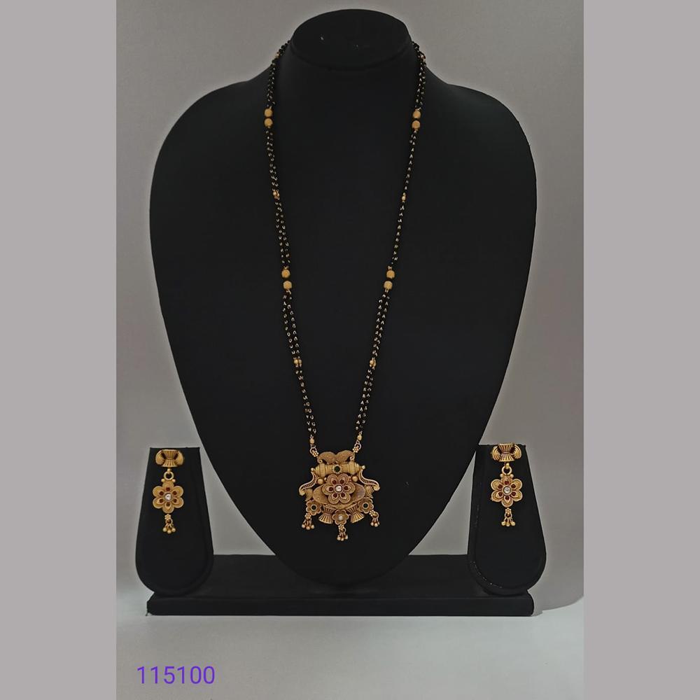 Padmawati Bangles Copper Traditional Mangalsutra Set For Women - PBACC88