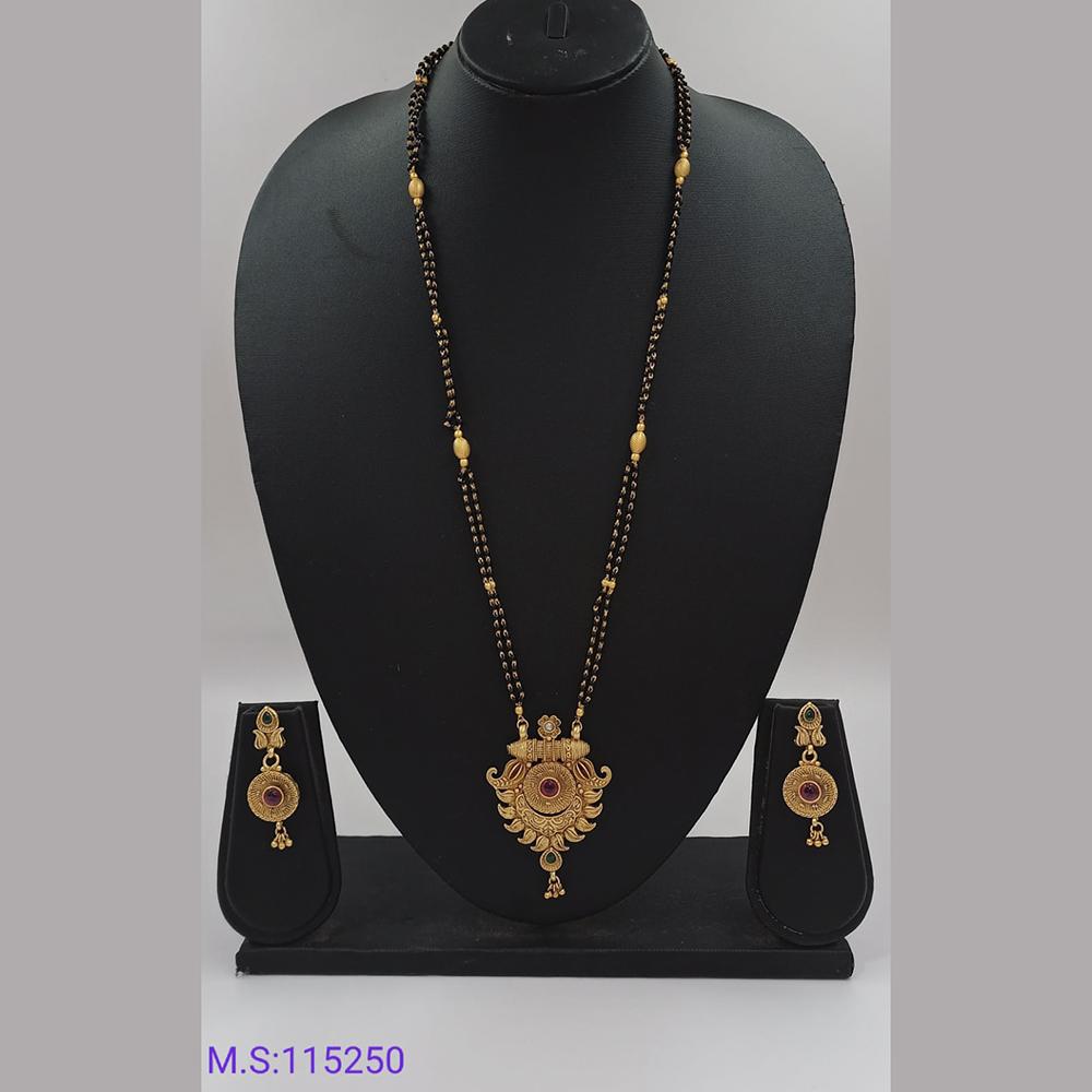 Padmawati Bangles Copper Traditional Mangalsutra Set For Women - PBACC91