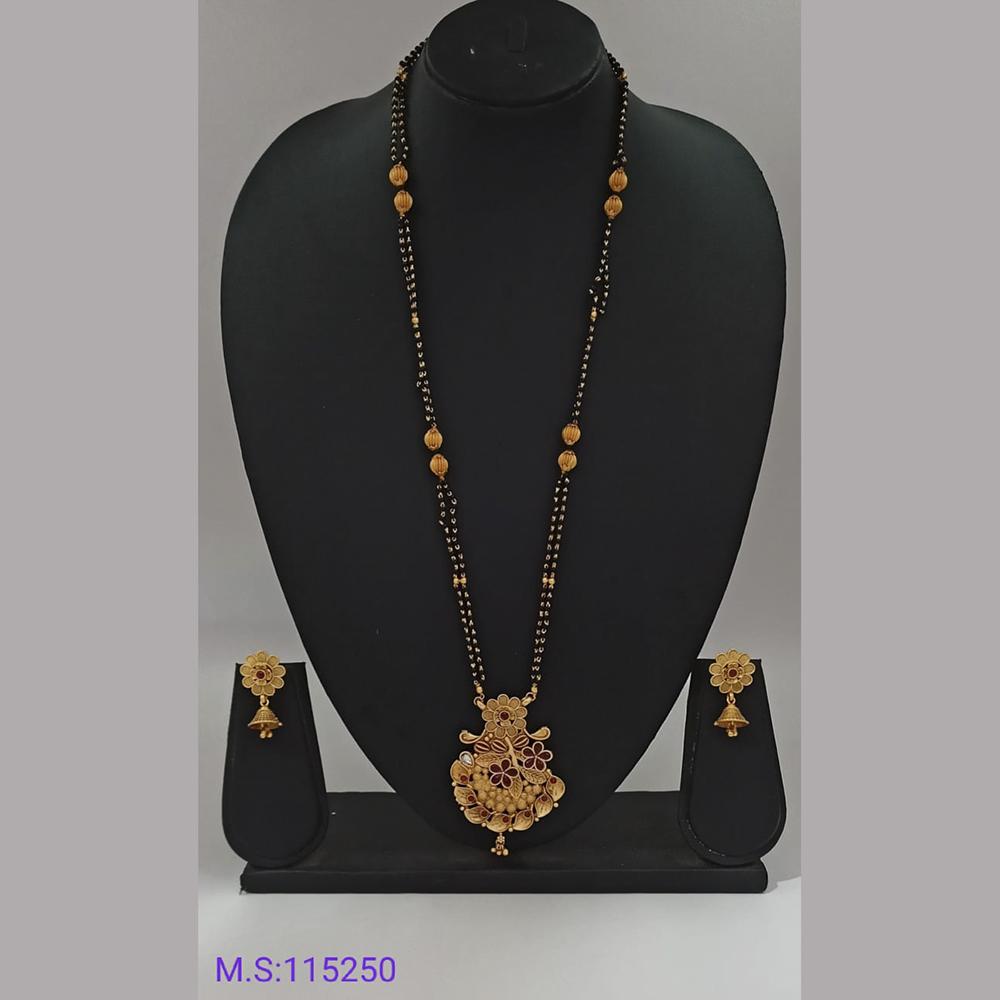 Padmawati Bangles Copper Traditional Mangalsutra Set For Women - PBACC93