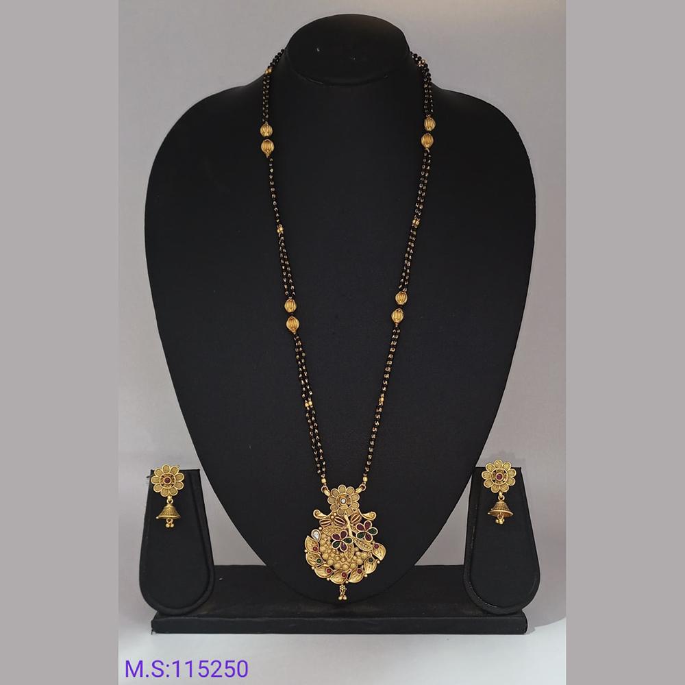 Padmawati Bangles Copper Traditional Mangalsutra Set For Women - PBACC94