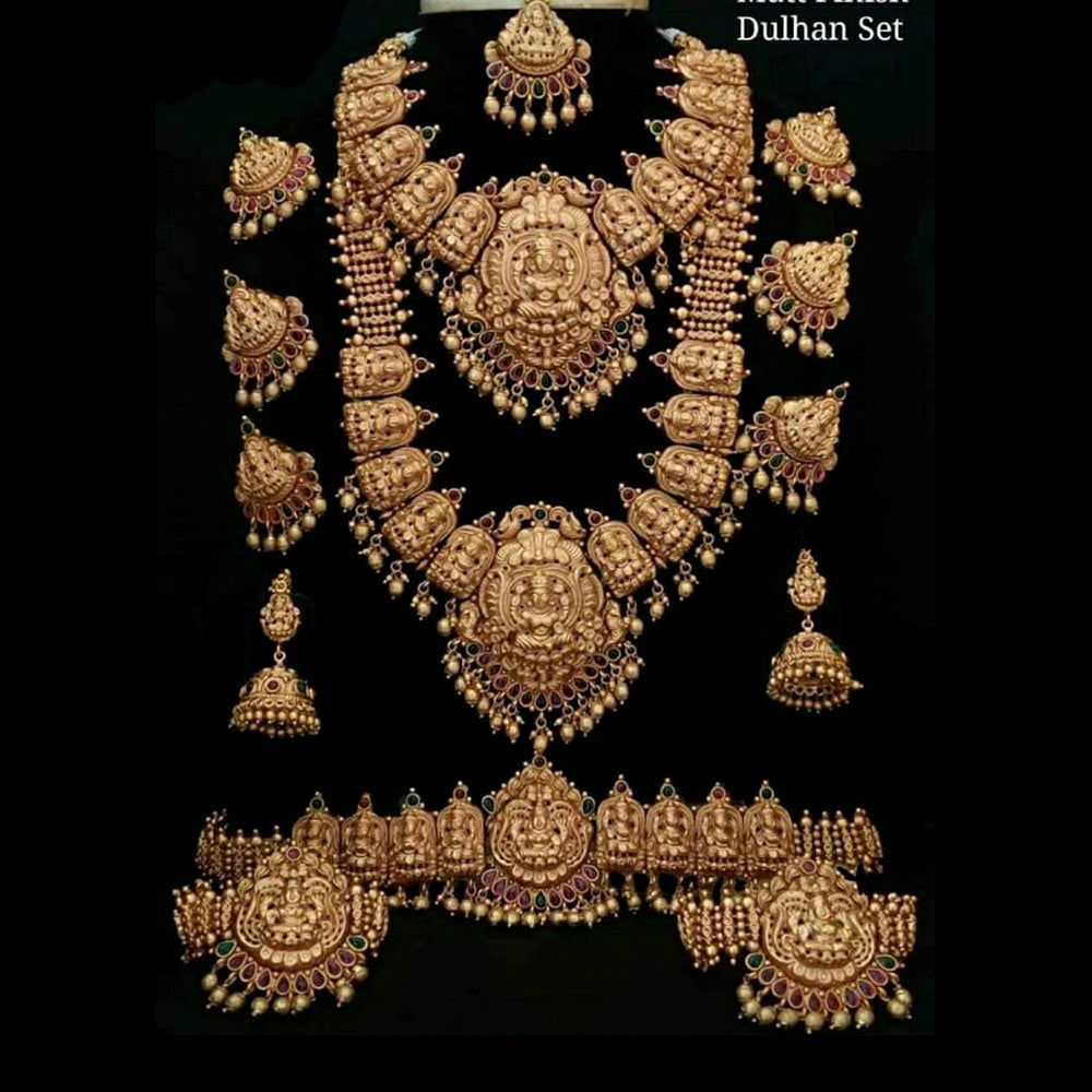 Pooja Bangles Copper Bridal Jewellery Set