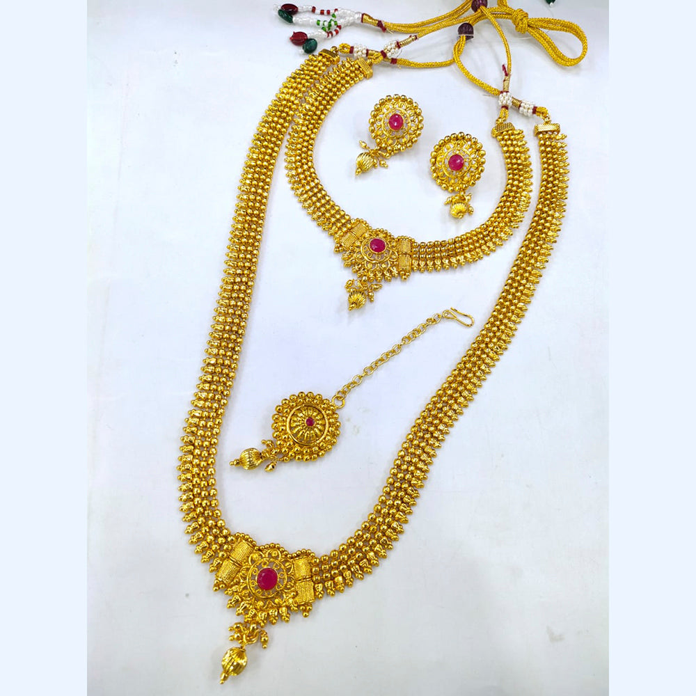 Pooja Bangles Gold Plated Kundan Stone Bridal Set