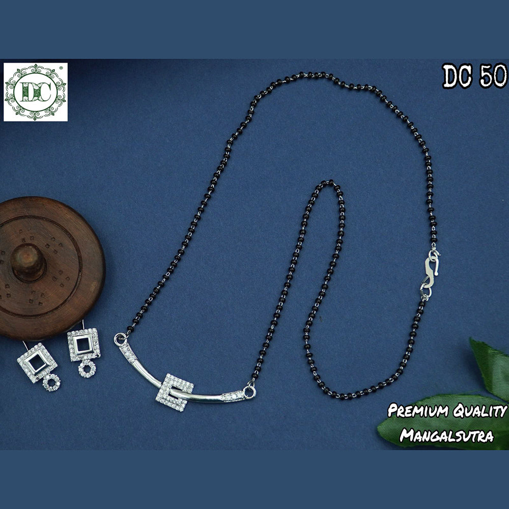 Diksha Collection Black Beads Mangalsutra