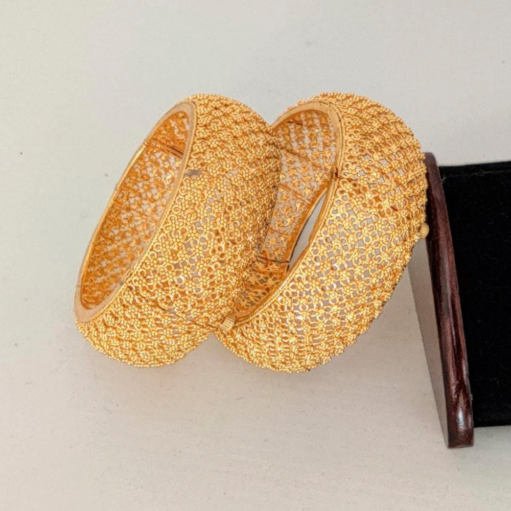 Pooja Bangles Gold Plated Bangles Set