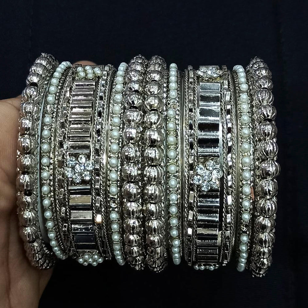 Pooja Bangles Oxidised Stylish Bangles Set