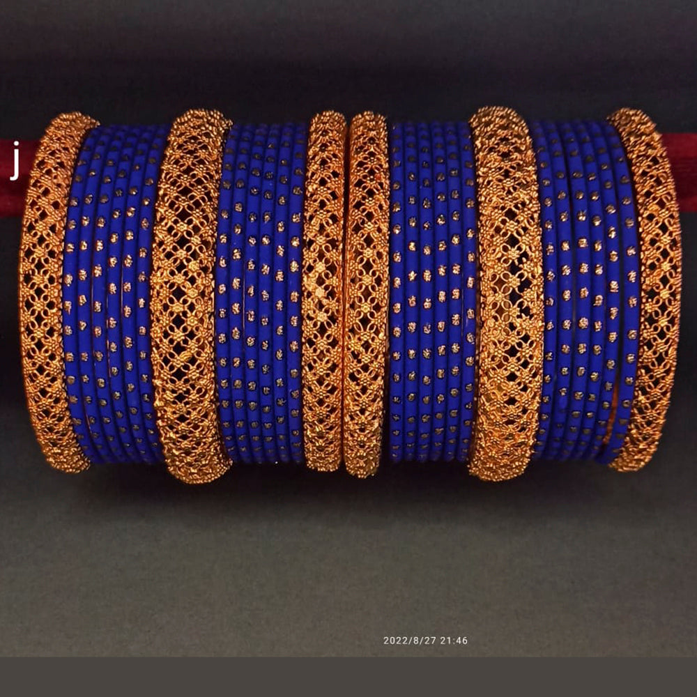 Pooja Bangles Gold Plated Designer Bangles Set