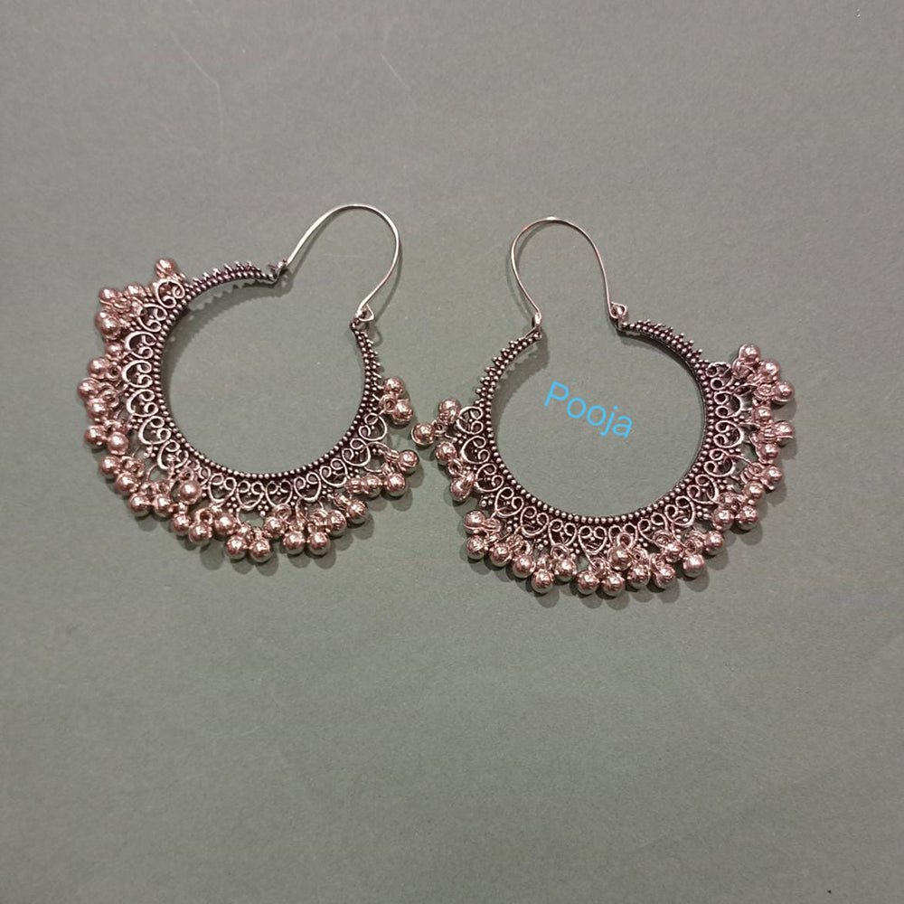 Pooja Bangles Oxidised Dangler Earrings