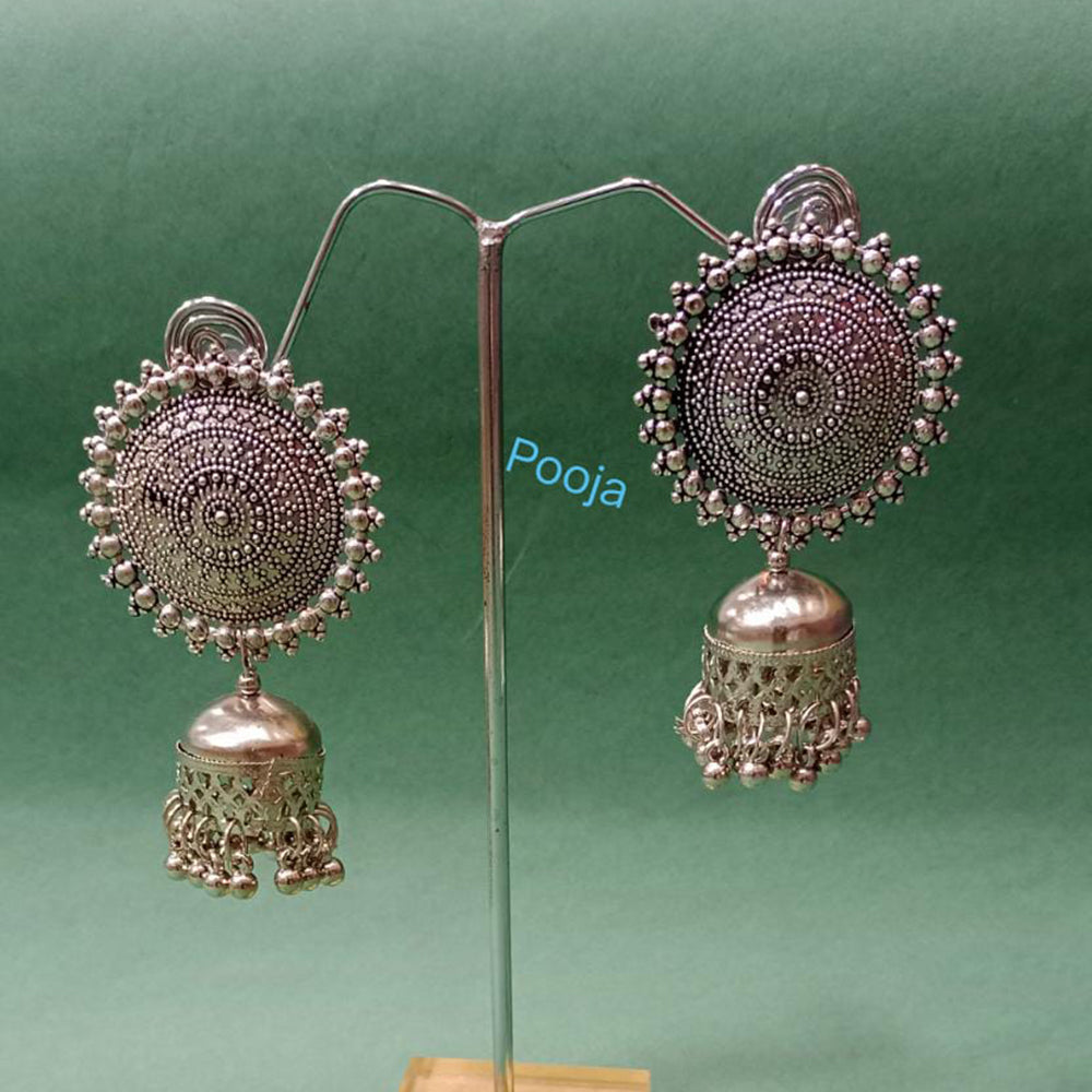 Pooja Bangles Oxidised Dangler Earrings