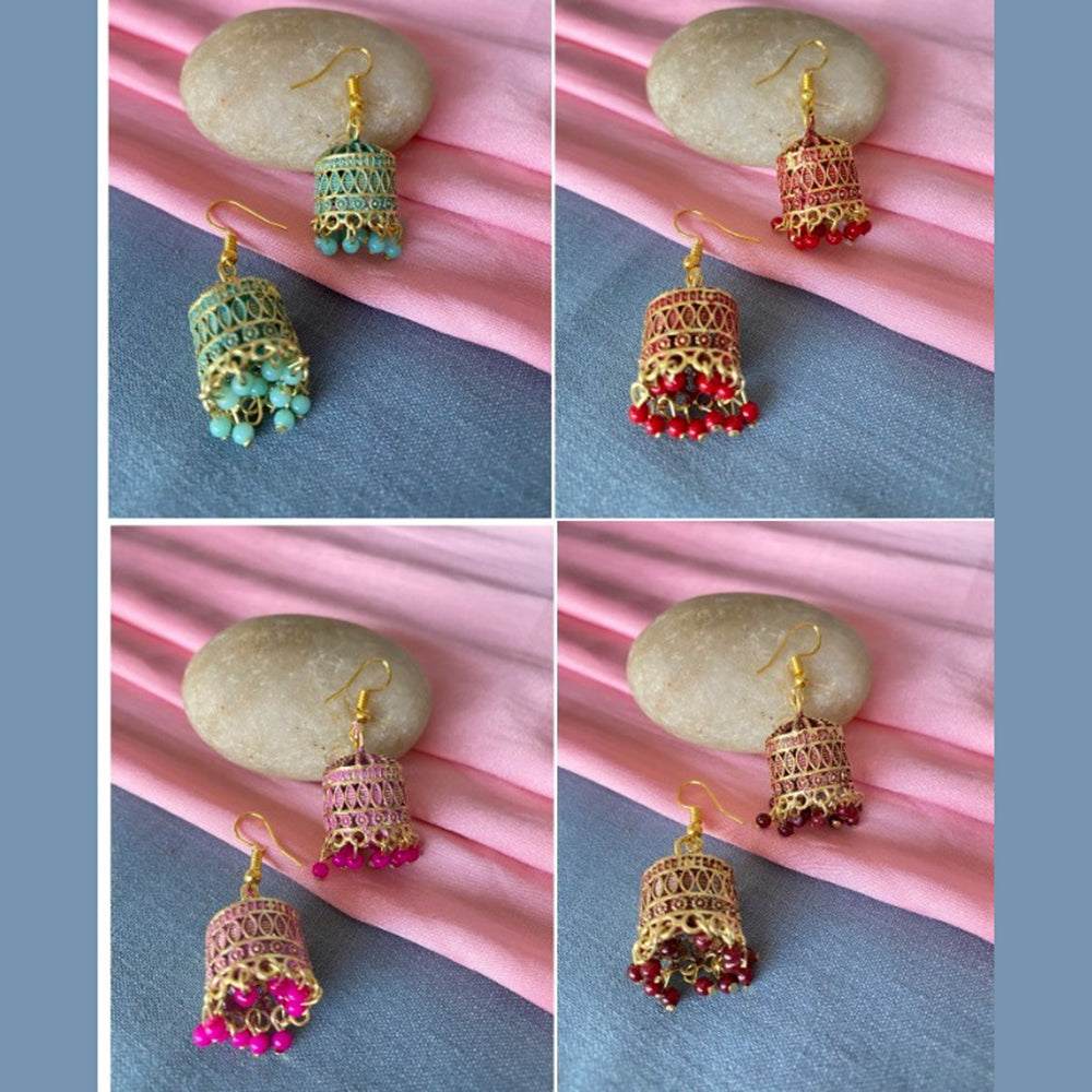 Mahavir Gold Plated Jhumki Combos