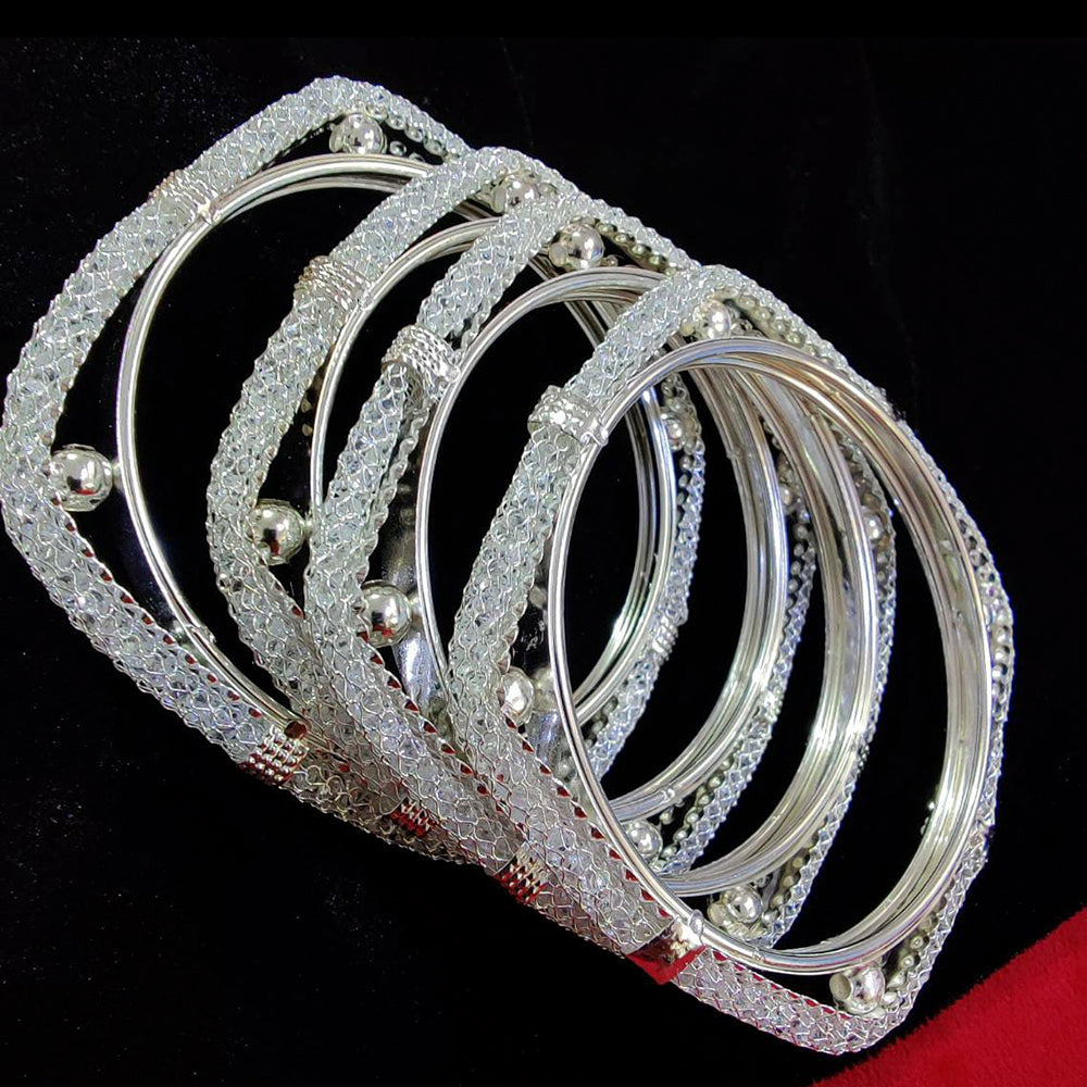 Vaamika Oxidized & Gold Plated Bangle Set