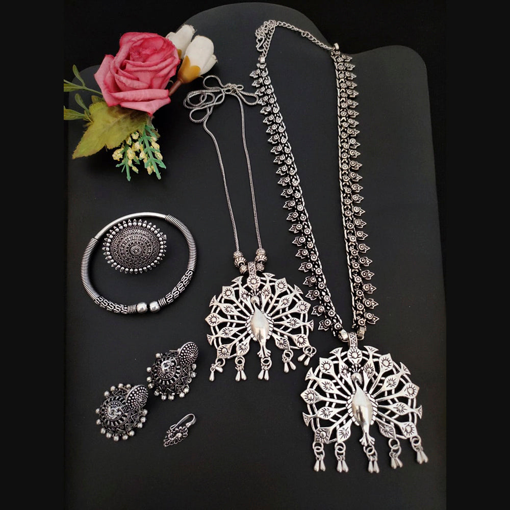 Vaamika Oxidized Plated Jewellery Combo
