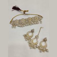 Tip Top Jewellers Gold Plated Crystal Stone Necklace Set