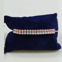 Tip Top Jewellers Rose Gold Plated Crystal Stone Bracelet