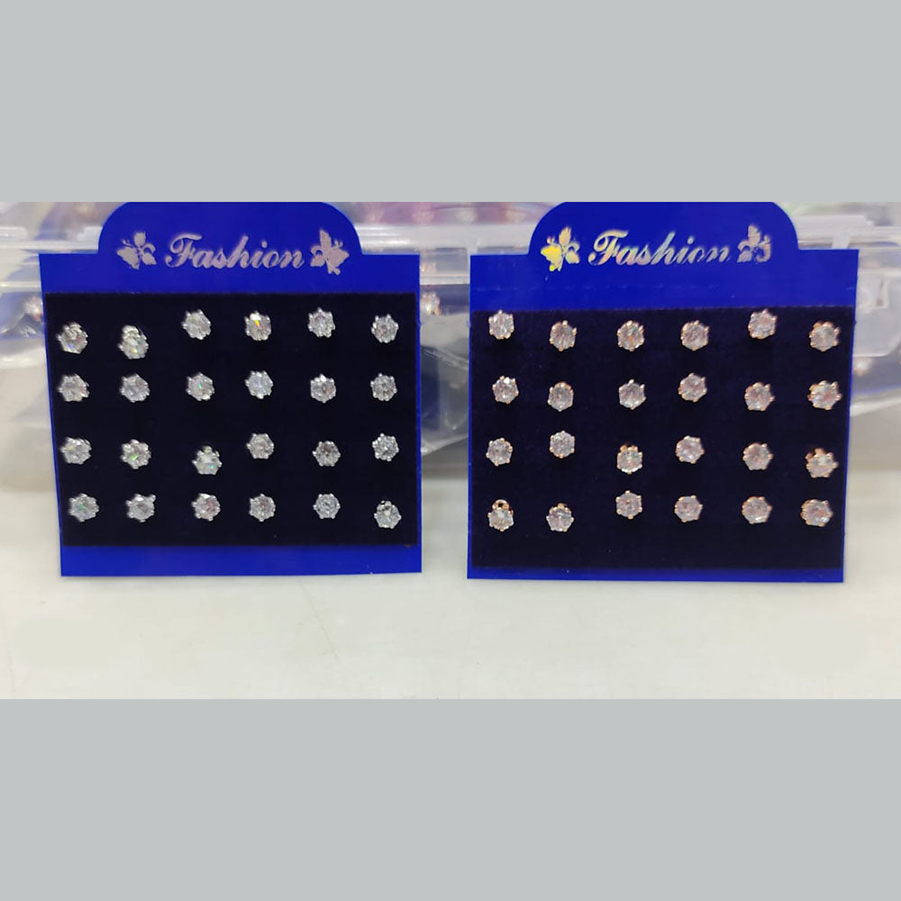 Tip Top Jewellers Crystal Stone Stud Earrings