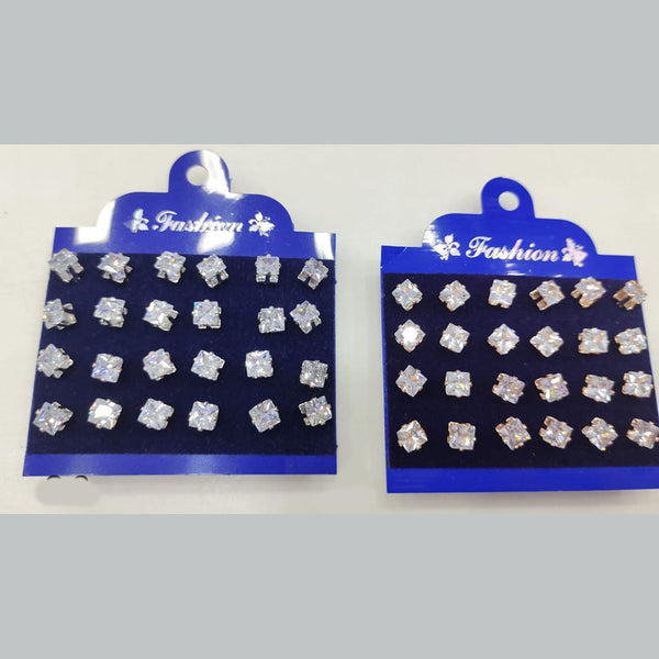 Tip Top Jewellers Crystal Stone Stud Earrings