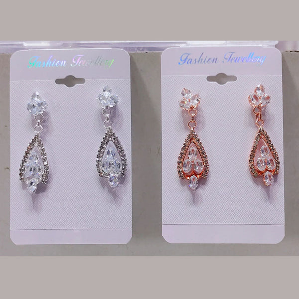 Tip Top Jewellers Crystal And Austrian Stone Dangler Earrings