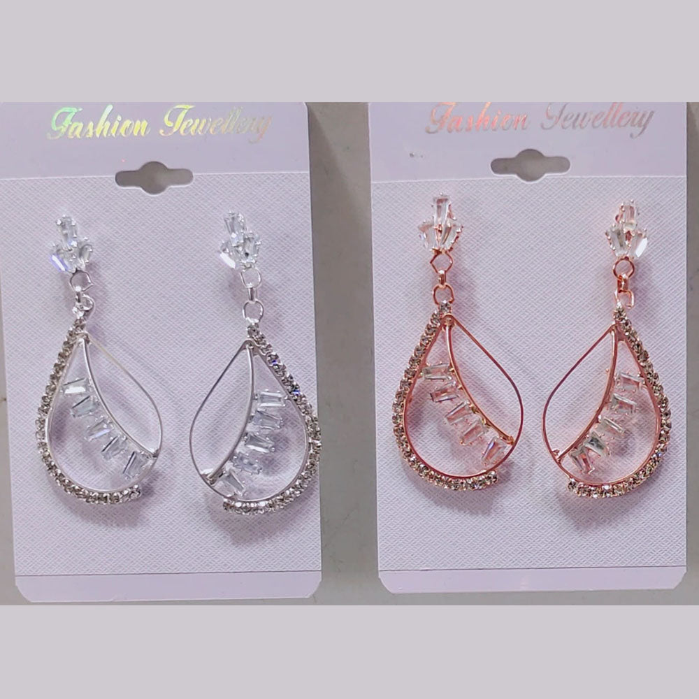 Tip Top Jewellers Crystal And Austrian Stone Dangler Earrings