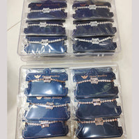 Tip Top Jewellers Fancy Austrian Stone Designer Bracelet   (Pack of 12)