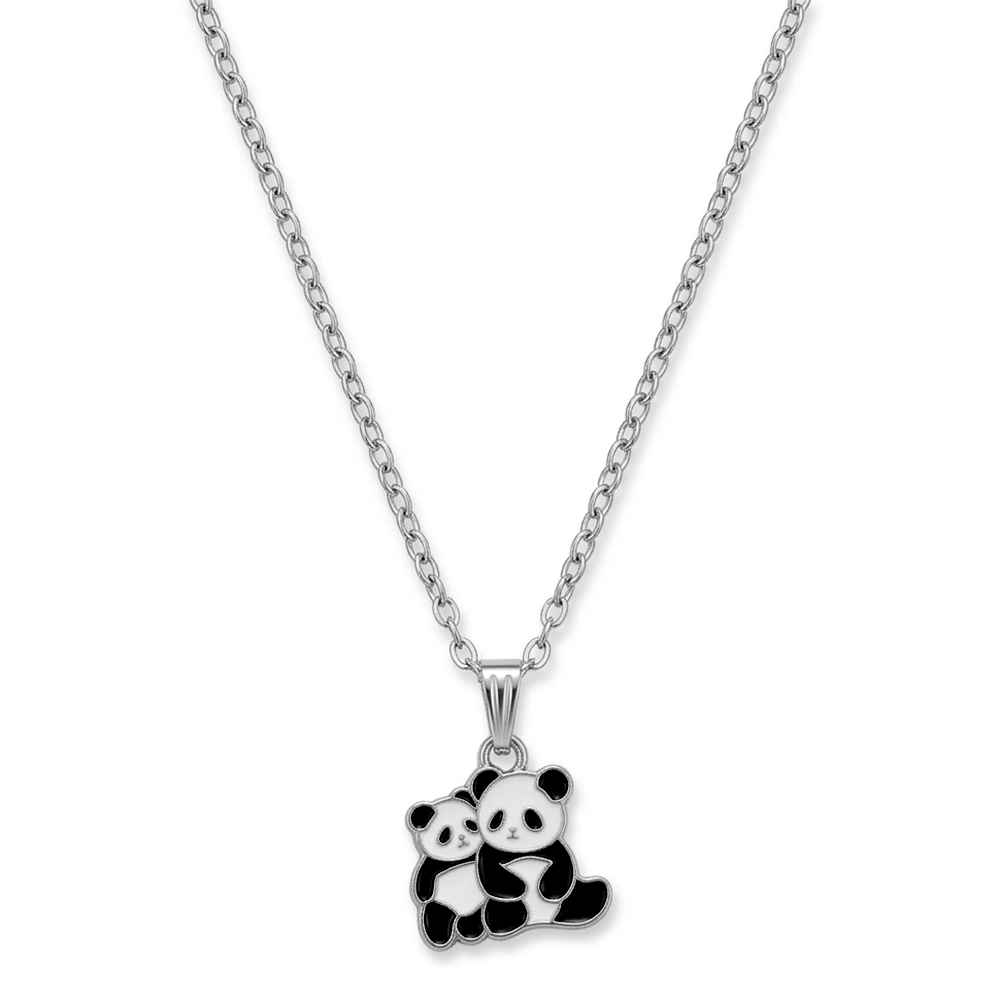 Urthn  Silver Plated Chain Pendant Earrings Rings And Bracelet Jewellery Combo Set (Pack of 6)