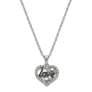 Urthn  Silver Plated Chain Pendant Earrings Rings And Bracelet Jewellery Combo Set (Pack of 6)