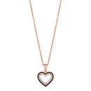 Urthn  Rose Gold Plated Chain Pendant Earrings Rings And Bracelet Jewellery Combo Set (Pack of 6)