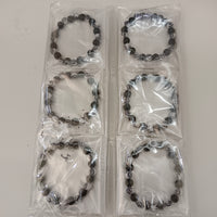 Urthn Om Beads Bracelet  (Set Of 12)