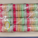 Urthn Set of 12 Multicolor Thick Knit Hair Rubber Bands for Women & Girls -1006308