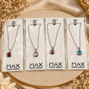 Urthn Crystal Stone Chain Pendant For Women/ Girls
