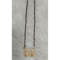 Tarangavi Austrian Stone And Black Beads Designer Mangalsutra