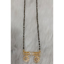 Tarangavi Austrian Stone And Black Beads Designer Mangalsutra