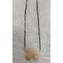 Tarangavi Austrian Stone And Black Beads Designer Mangalsutra