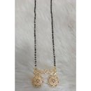 Tarangavi Austrian Stone And Black Beads Designer Mangalsutra