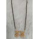 Tarangavi Austrian Stone And Black Beads Designer Mangalsutra