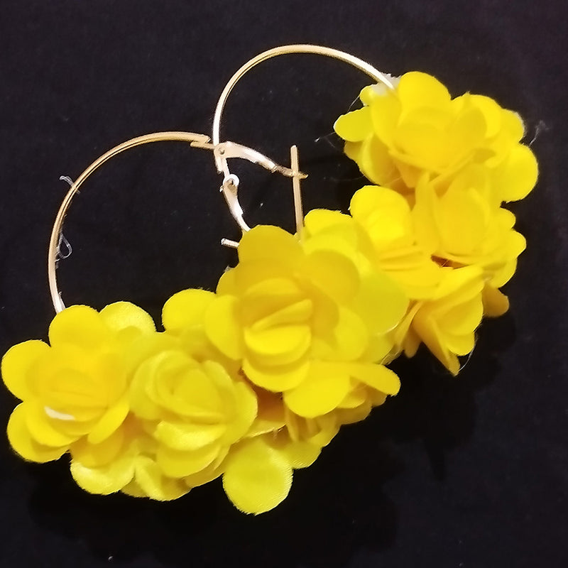 Kavya's Kreation Designer Floral Earrings (