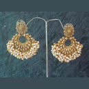 Shreeji Gold Plated Dangler Earrings