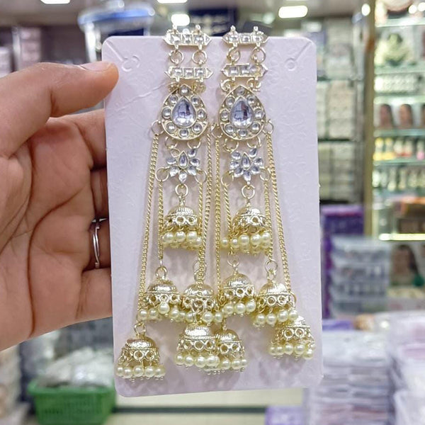 Buy online Gold Plated Hanging Beautiful Fancy Earring For Women's & Girls  from fashion jewellery for Women by Piah Fashion for ₹279 at 78% off | 2024  Limeroad.com