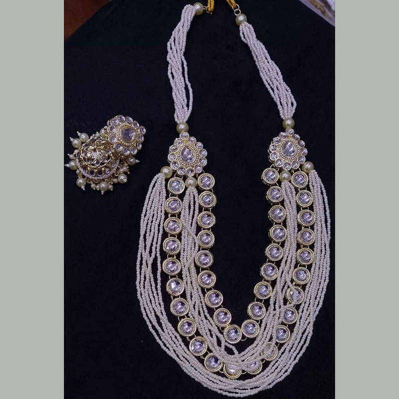 Tandra Fashion - Elegant Moti Chain Peacock Necklace Set! Price Rs. 449/-  only. Shop here: https://www.tfjfashion.com/product/elegant-peacock-moti- chain-long-necklace-set/ You may also Click on the link in the bio to shop  or DM us for