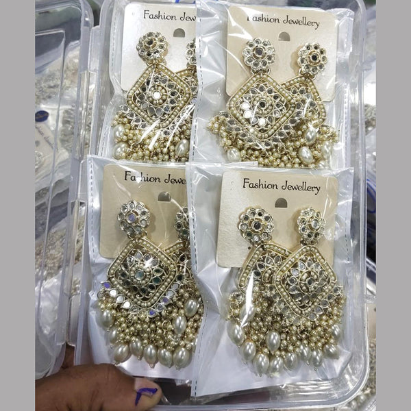 Om Creations Gold Plated Dangler Earrings
