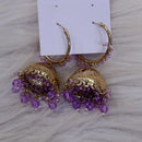 Om Creations Gold Plated Pearls Jhumki