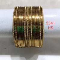 Kumavat Jewels Gold Plated Bangles Set