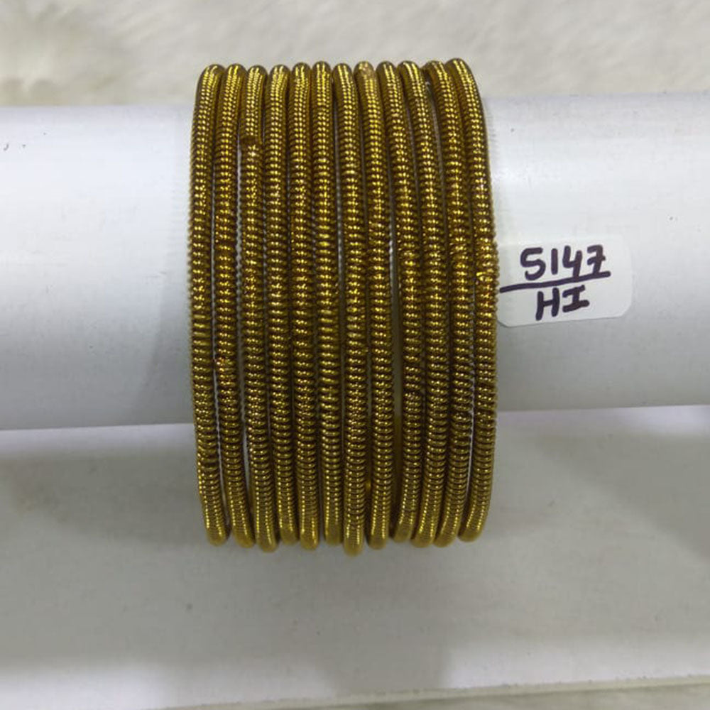 Kumavat Jewels Gold Plated Bangles Set