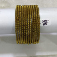 Kumavat Jewels Gold Plated Bangles Set