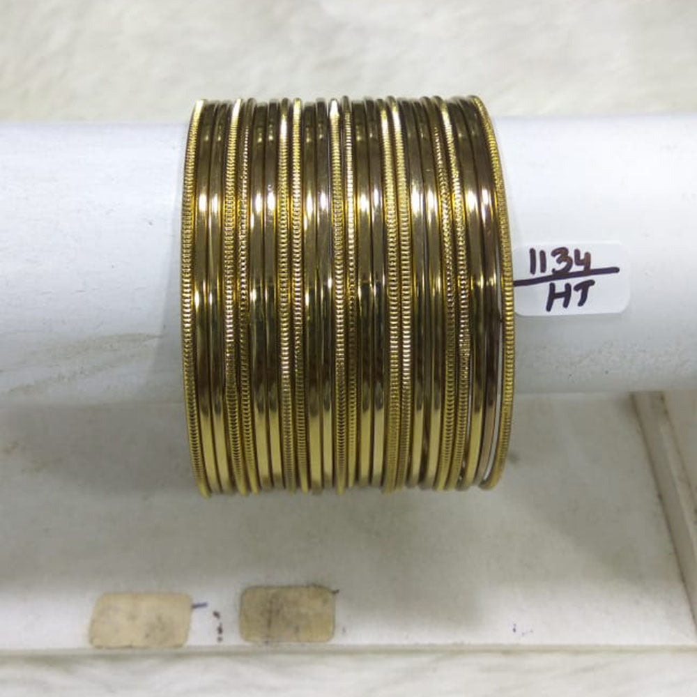 Kumavat Jewels Gold Plated Bangles Set