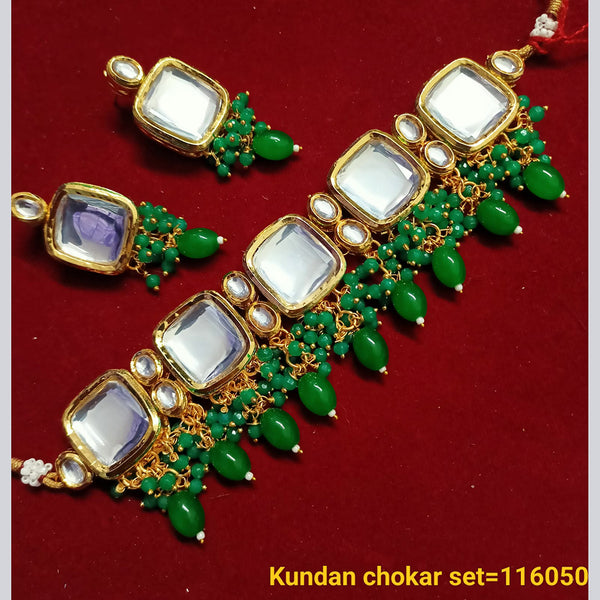 Padmawati Bangles Gold Plated Choker Necklace Set