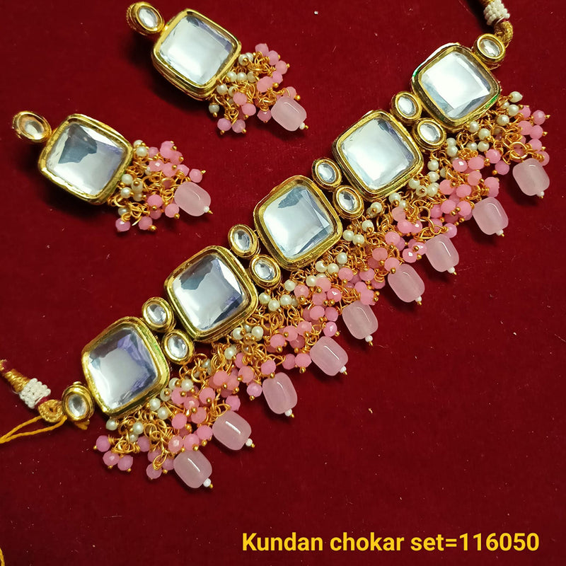 Padmawati Bangles Gold Plated Choker Necklace Set