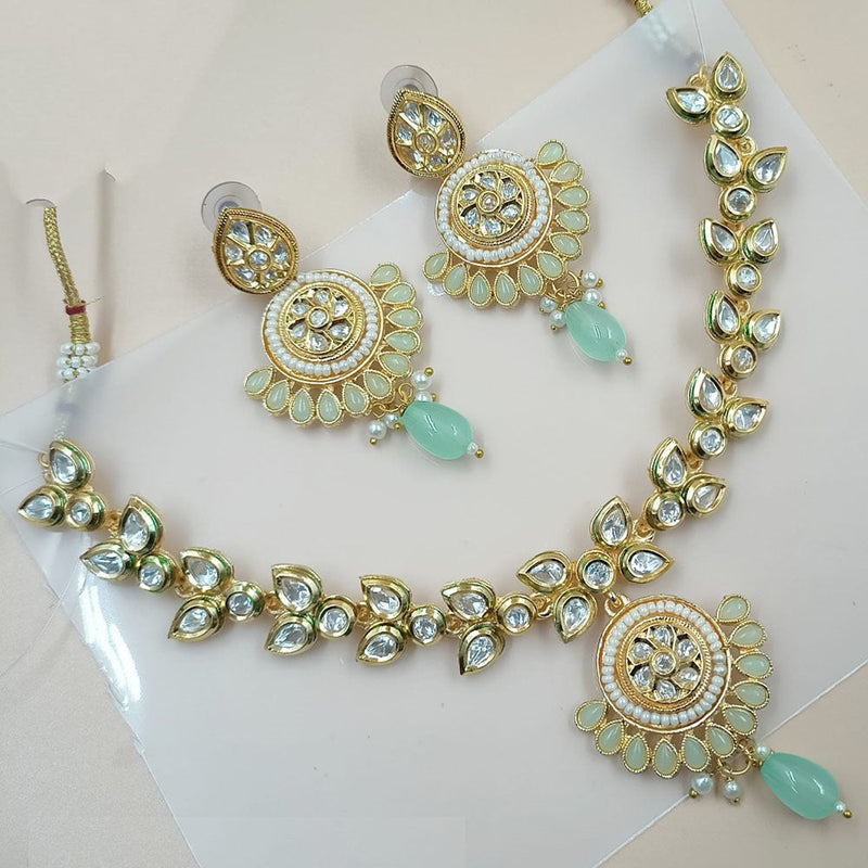 Padmawati Bangles Gold Plated Kundan Necklace Set